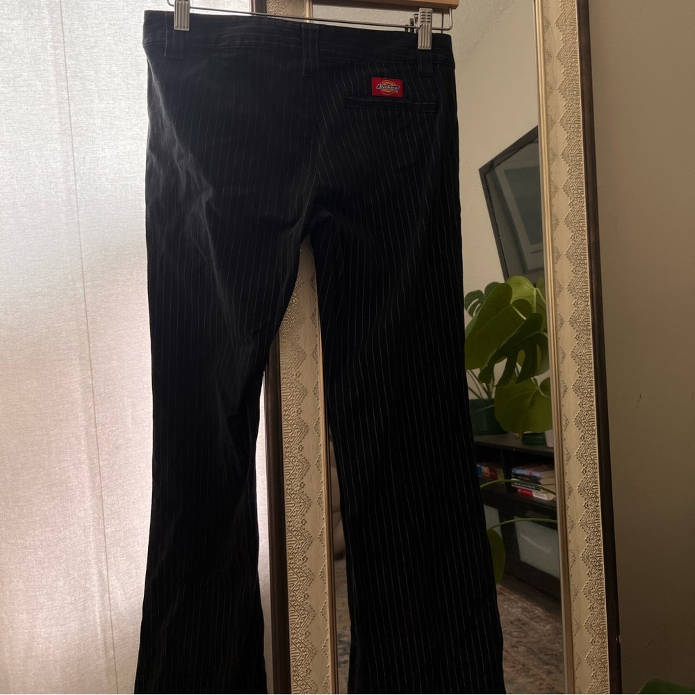 Vintage Low waist  pinstripe flare pant